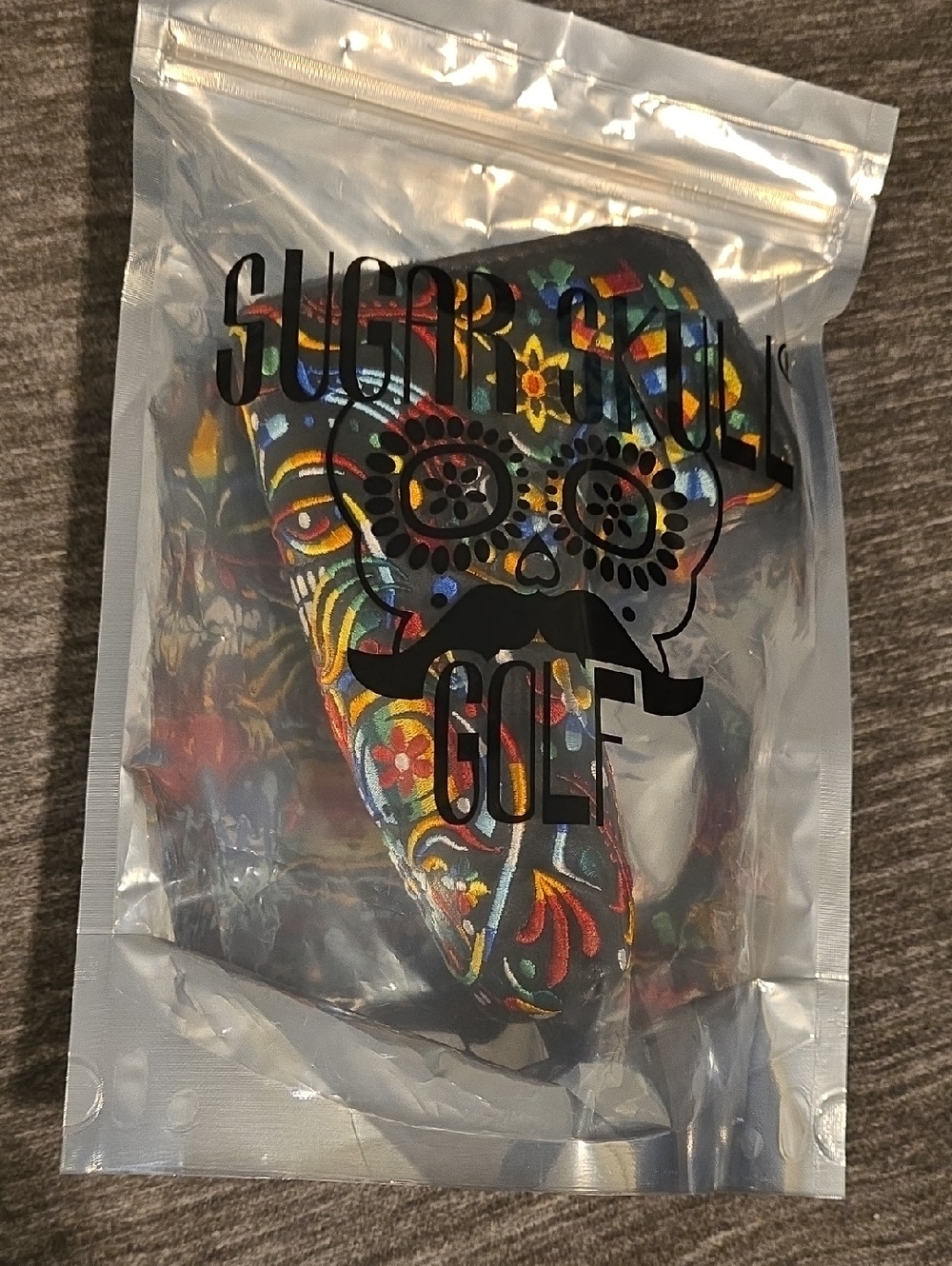 Sugar Skull Golf Blade Cover - 2024 Dia De Los Muertos